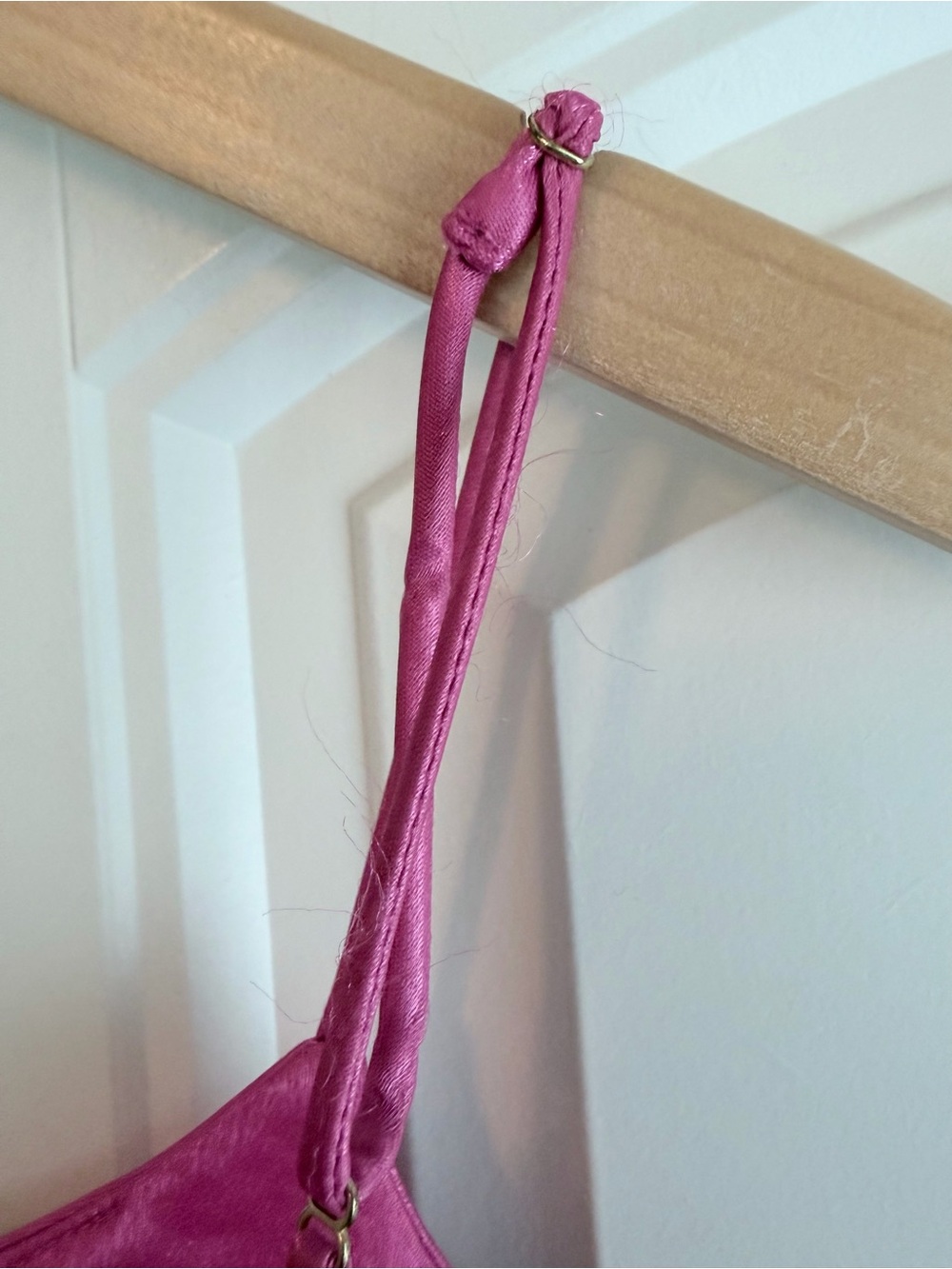 Amanda Uprichard NWT Kiersten Mini Dress Hot Pink Satin Women's Size XS - Picture 8 of 14